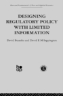 Image for Designing regulatory policy with limited information