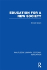 Image for Education for a new society