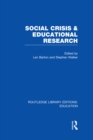 Image for Social Crisis and Educational Research