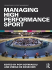 Image for Managing high performance sport