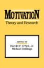 Image for Motivation: theory and research