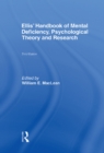 Image for Ellis&#39; Handbook of mental deficiency, psychological theory and research