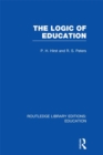 Image for The Logic of Education. Vol. 16