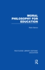 Image for Moral philosophy for education.