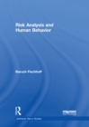 Image for Risk analysis and human behavior : 26