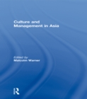 Image for Culture and management in Asia