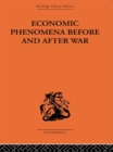 Image for Economic history.: (Economic phenomena before and after war)