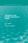 Image for Inheritance and wealth inequality in Britain