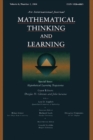 Image for Hypothetical Learning Trajectories: A Special Issue of Mathematical Thinking and Learning