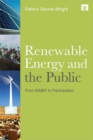 Image for Renewable energy and the public: from NIMBY to participation