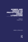 Image for Homer and Hesiod as prototypes of Greek literature
