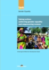 Image for UN Millennium Development Library: Taking Action: Achieving Gender Equality and Empowering Women