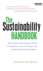 Image for The sustainability handbook