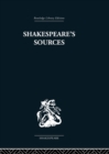 Image for Shakespeare&#39;s sources.: comedies and tragedies