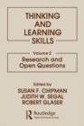 Image for Thinking and Learning Skills: Volume 2: Research and Open Questions