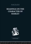 Image for Readings on the character of Hamlet
