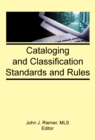 Image for Cataloging and classification standards and rules