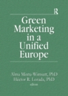 Image for Green marketing in a unified Europe