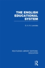 Image for The English Educational System. Vol. 18