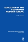 Image for Education in the Secondary Modern School. Vol. 8