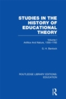 Image for Studies in the history of educational theory