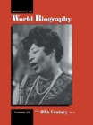 Image for Dictionary of world biography.: (20th century) : Vol. 9,
