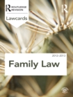 Image for Family Law 2012-2013