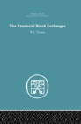Image for Provincial Stock Exchanges