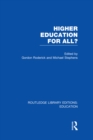 Image for Higher education for all? : v. 82