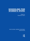 Image for Schooling for women&#39;s work