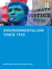Image for Environmentalism since 1945