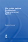 Image for The United Nations Development Programme and System