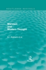 Image for Marxism and modern thought