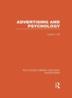 Image for Advertising and psychology