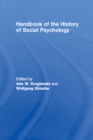 Image for Handbook of the history of social psychology