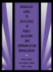 Image for Manager&#39;s guide to excellence in public relations and communication management