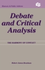Image for Debate and critical analysis: the harmony of conflict