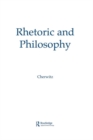 Image for Rhetoric and philosophy