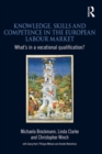 Image for Knowledge skills and competence in the European labour market: what&#39;s in a vocational qualification?