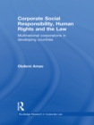 Image for Corporate social responsibility, human rights, and the law: multinational corporations in developing countries