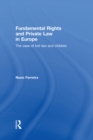 Image for Fundamental rights and private law in Europe: the case of tort law and children