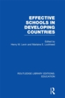 Image for Effective schools in developing countries