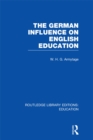 Image for German Influence on English Education