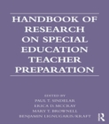 Image for Handbook of research on special education teacher preparation