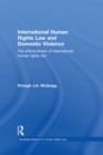 Image for International human rights law and domestic violence: the effectiveness of international human rights law