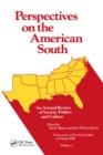 Image for Perspectives on the American South: an annual review of society, politics, and culture