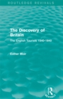 Image for The Discovery of Britain (Routledge Revivals): The English Tourists 1540-1840