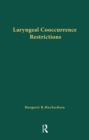 Image for Laryngeal cooccurrence restrictions