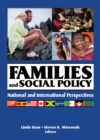 Image for Families and social policy: national and international perspectives