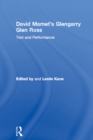 Image for David Mamet&#39;s Glengarry Glen Ross: text and performance : v. 8